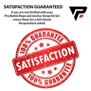 Pro Battle Ropes with Anchor Strap Kit
