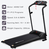 Fitness TR150 Folding Treadmill Black