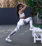 High Waist Leggings Sexy Hip Push Up Pants - Women - Fabric Hip Push Up Jogging Legging Yoga
