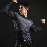 Superman Fitness Compression Shirt in Black-Best Superhero Clothes online