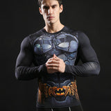 Batman Fitness Compression Long Sleeve-Best Superhero Clothes online