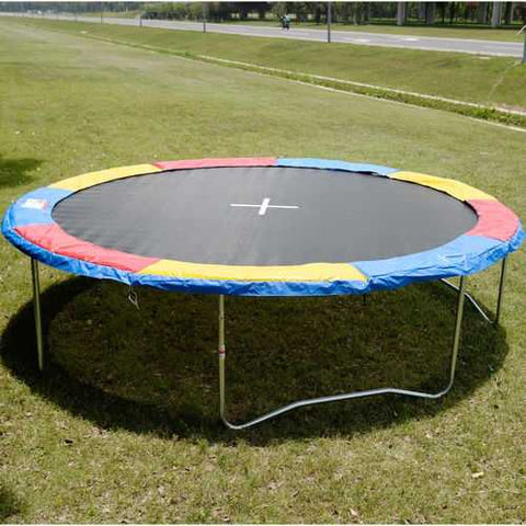 Colorful Safety Round Spring Pad Replacement Cover for 15' Trampoline