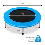 Mini Fitness Trampoline for Adults and Kids