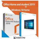 Pack Home : Windows 10 Home+ Office 2019 Home & Student
