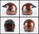 California motorcycle helmet - Vintage open face