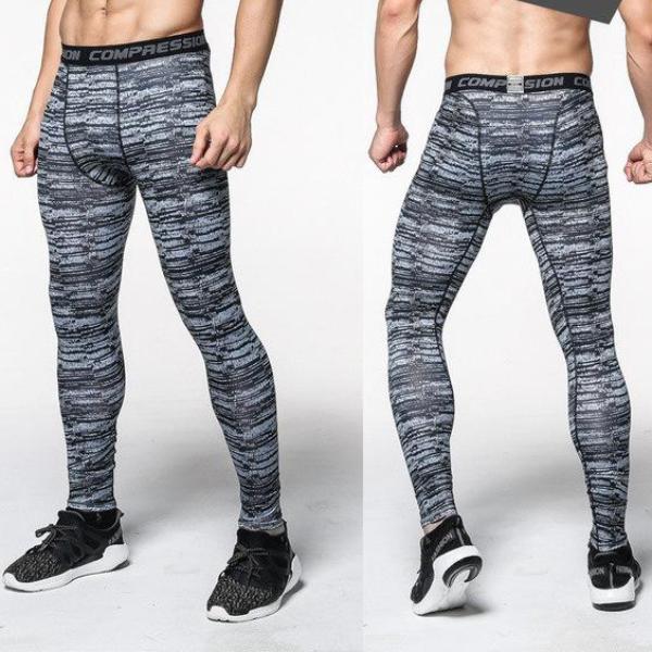 Man Pro Fitness Leggings - Army Style
