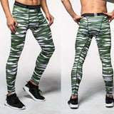 Pro Fitness Leggings - Army Style - Man - Fitness Gym Running