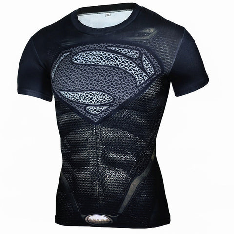 Superman Crossfit Compression Shirt-Best Superhero Clothes online