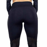 Breathable Dotted Fitness Leggins - Women - sexy Second skin tight 