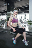 Sports Padded Bra For Fitness Yoga & Gym - Women - Bra Nylon