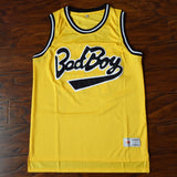 Bad Boy Basketball Jersey Stitched Yellow