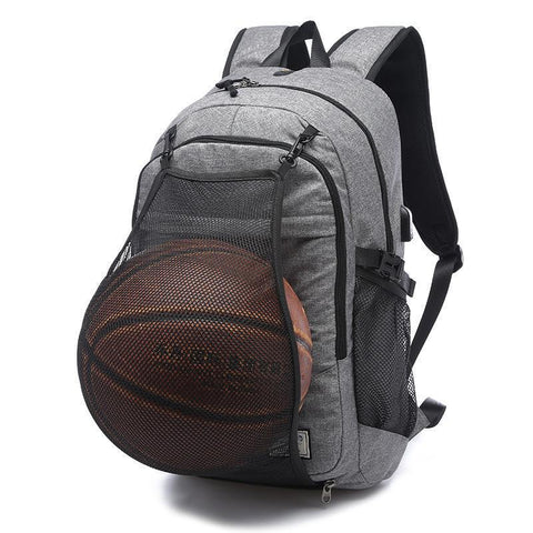 Multifunctional Sport Bag (Laptop + Basketball + Power Bank) - Man - Basketball Football