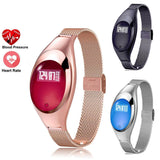 Best-Women Fashion Smart Watch With Blood Pressure Heart Rate Monitor For Android IOS-Women-Discount