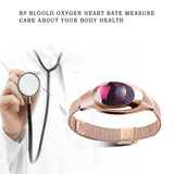 Best-Women Fashion Smart Watch With Blood Pressure Heart Rate Monitor For Android IOS-Women-Discount