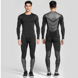 Mma Shirt & Pant Long Sleeve Compression - Man - Bodybuilding Mma