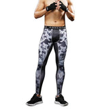 Marines Tights Pants For Fitness & Bodybuilding - Man - Bodybuilding Fitness Polyester