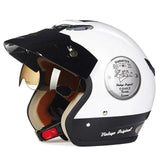 Zeus Retro half face motorcycle helmet  3/4