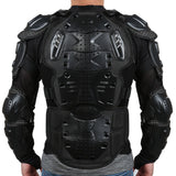 Full Body Motorcycle Armor Jacket - Vest Chest Gear Parts Protective Shoulder