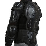 Full Body Motorcycle Armor Jacket - Vest Chest Gear Parts Protective Shoulder